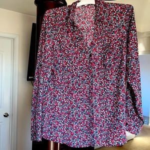 Multi-Color Floral Dress Shirt